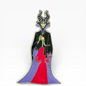 Disney Maleficent Trading Pin‎  Sleeping Beauty Villain Silhouette Dress Disney